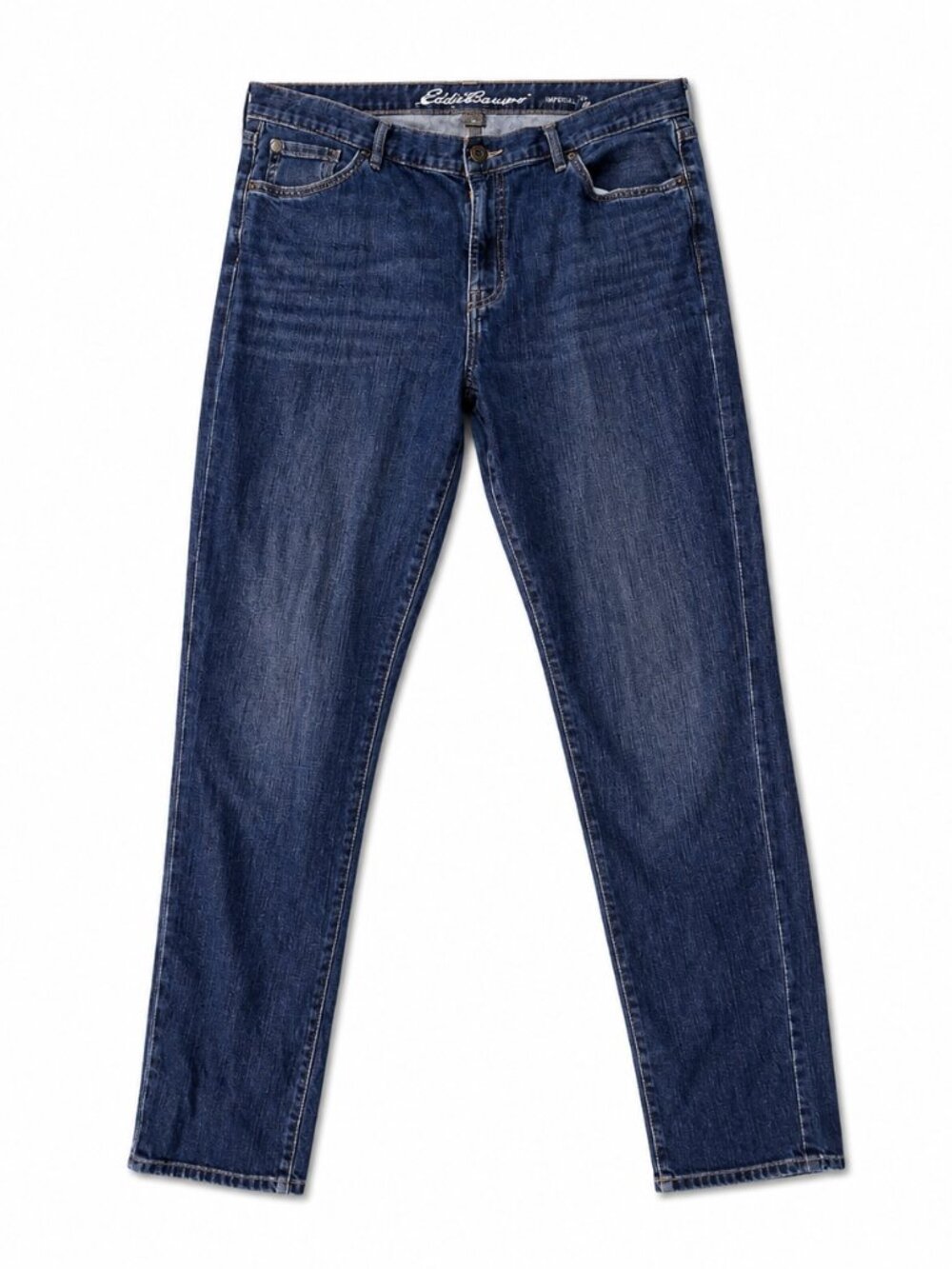 Eddie Bauer Women's Skinny Dark Blue Denim Jeans, Size 10